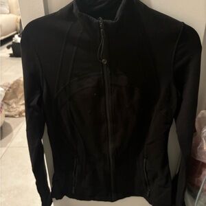 Lululemon Athletica Black Bomber Jacket